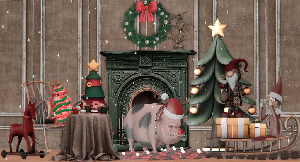 Santa’s Cozy Little&nbsp;Gathering